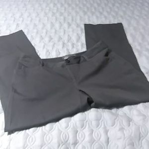 Eddie Bauer Curvy Fit Dark Gray Cotton Pants